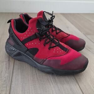 Nike Air Huarache Utility Gym Red/Black Sneakers Shoes Men Sz 9.5 806807